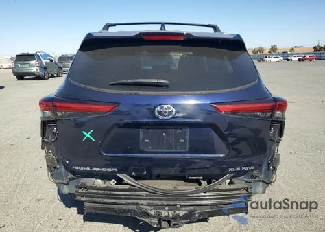 2021 Toyota Highlander Xle from USA, damaged, VIN 5TDHZRBH9MS156864